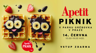Jarní Apetit piknik se blíží: Těšte se na delikatesy od šéfkuchařů i program pro děti
